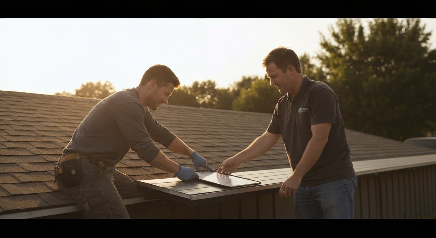 residential and commercial roofing contractor illustrating Ridge Vent Installation Phoenix: Expert Attic Ventilation